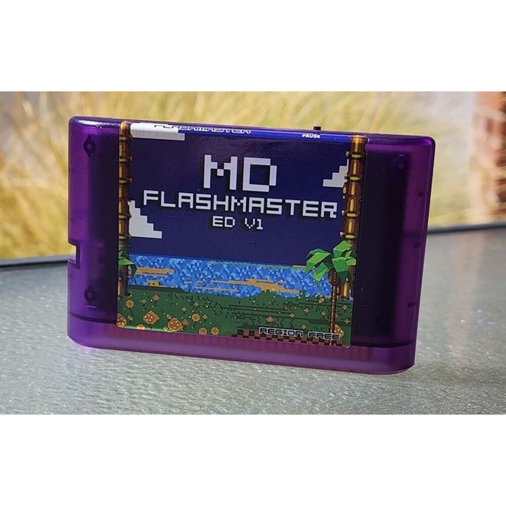 SEGA GENESIS Mega Drive Flash Cartridge 1000 in 1 for 16 Bit + SD card